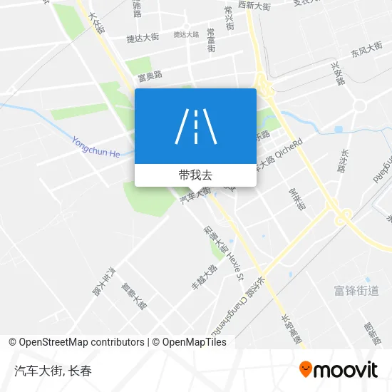 汽车大街地图