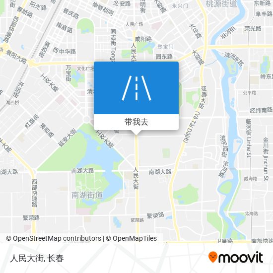 人民大街地图