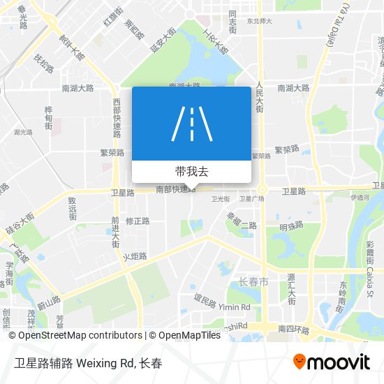 卫星路辅路 Weixing Rd地图