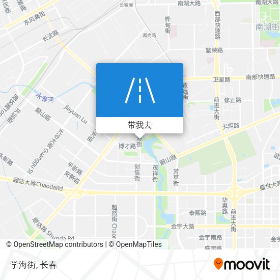 学海街地图