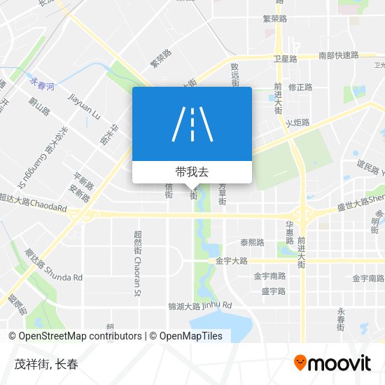 茂祥街地图