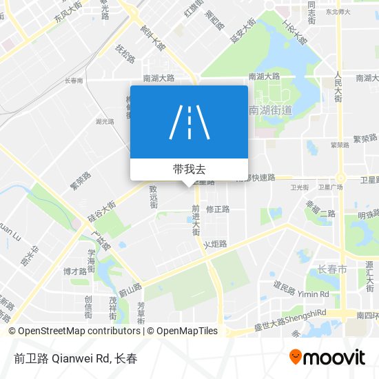 前卫路 Qianwei Rd地图