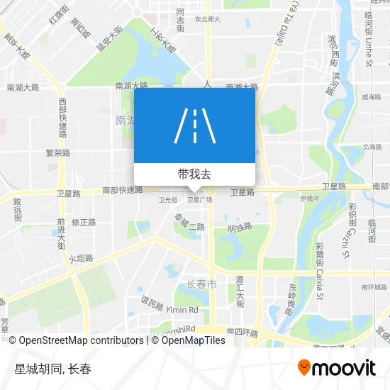 星城胡同地图