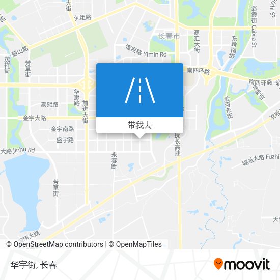 华宇街地图