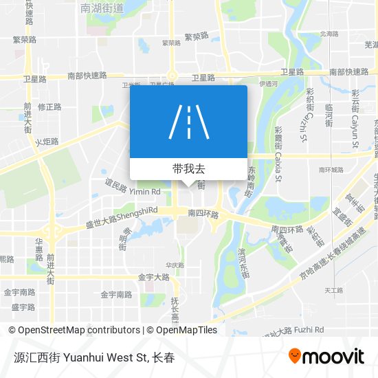 源汇西街 Yuanhui West St地图