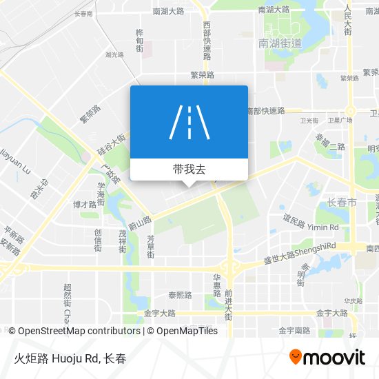 火炬路 Huoju Rd地图