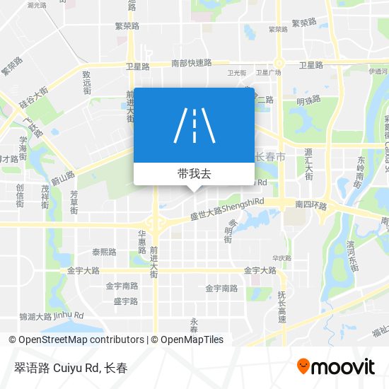 翠语路 Cuiyu Rd地图