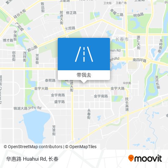 华惠路 Huahui Rd地图