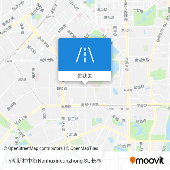 南湖新村中街Nanhuxincunzhong St地图