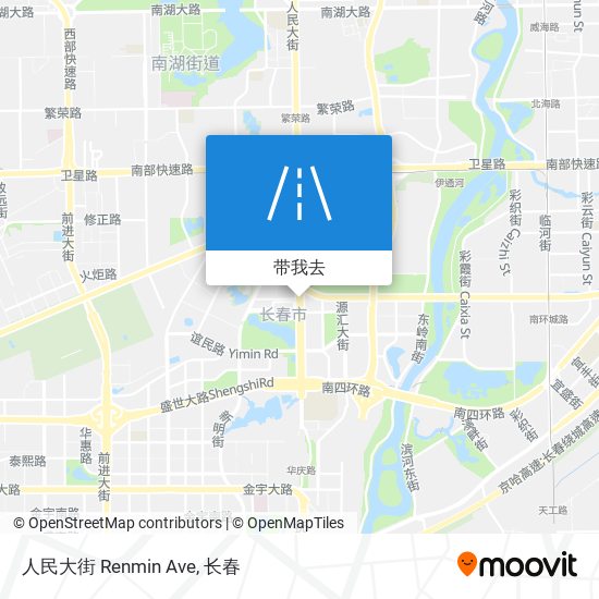 人民大街 Renmin Ave地图