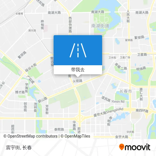 震宇街地图