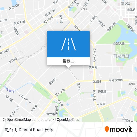 电台街 Diantai Road地图