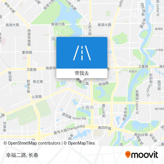 幸福二路地图