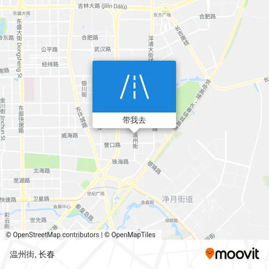 温州街地图