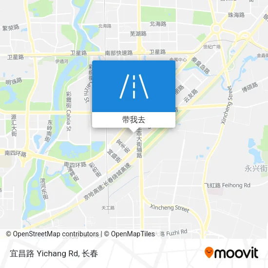 宜昌路 Yichang Rd地图