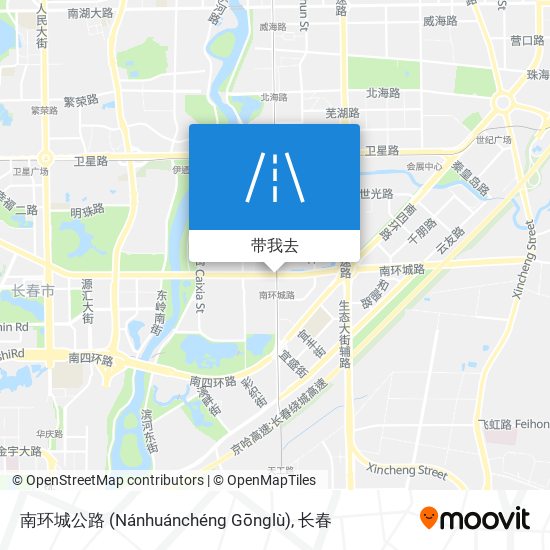 南环城公路 (Nánhuánchéng Gōnglù)地图