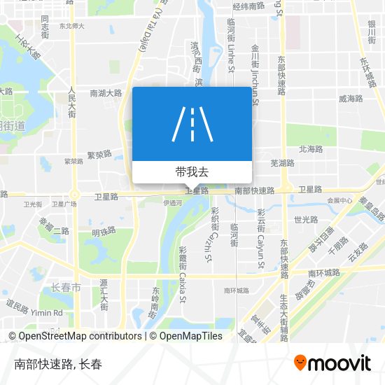 南部快速路地图