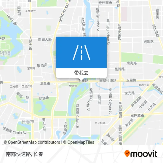 南部快速路地图