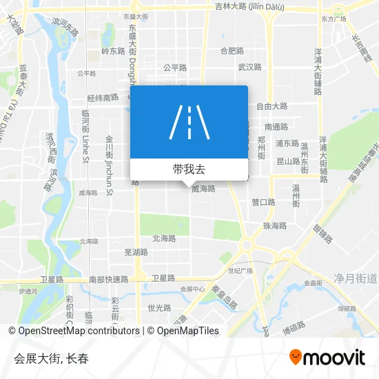 会展大街地图