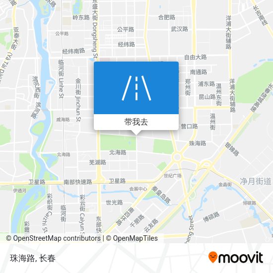 珠海路地图
