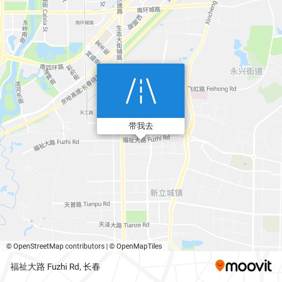 福祉大路 Fuzhi Rd地图