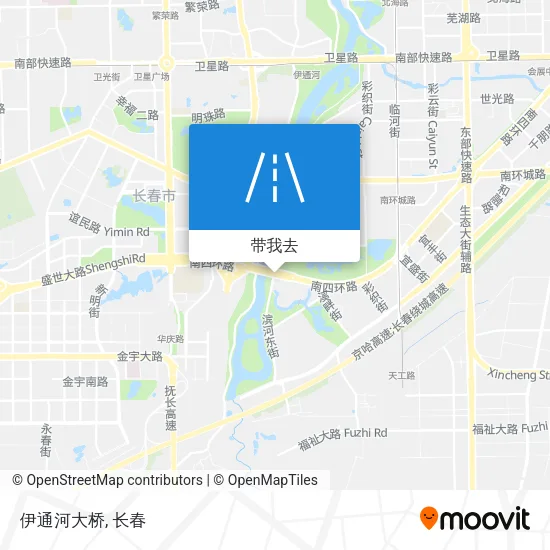 伊通河大桥地图