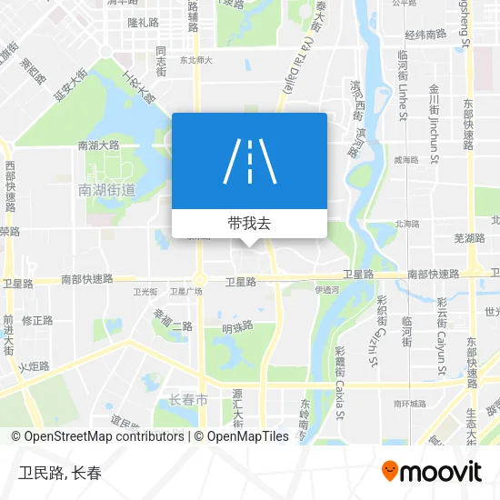卫民路地图