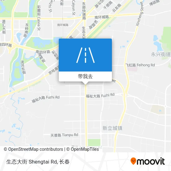 生态大街 Shengtai Rd地图