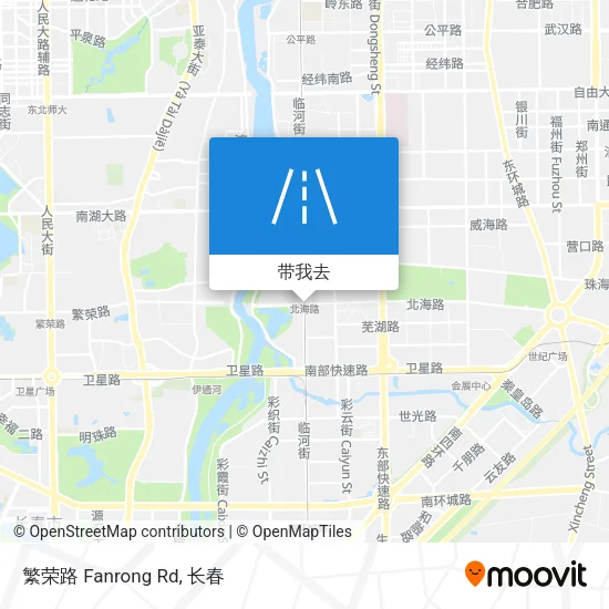 繁荣路 Fanrong Rd地图