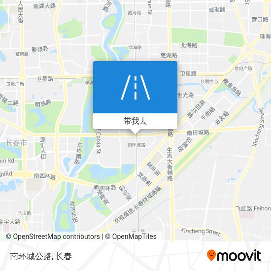 南环城公路地图