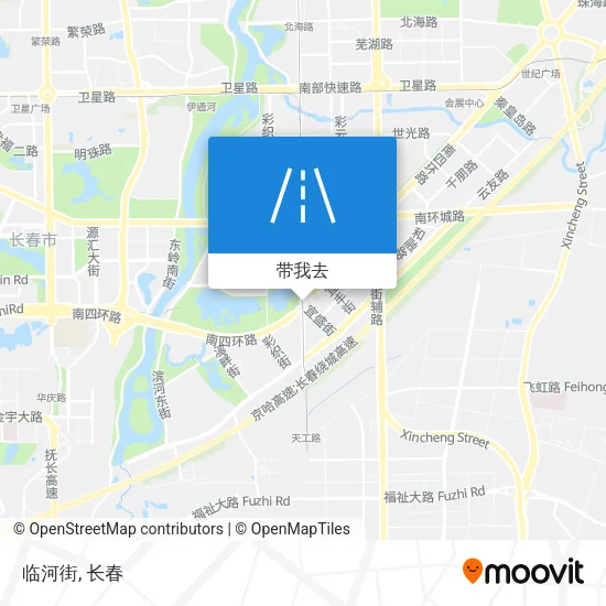 临河街地图