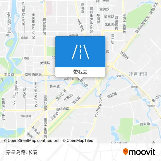 秦皇岛路地图