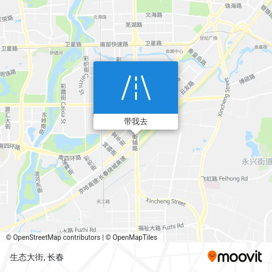 生态大街地图