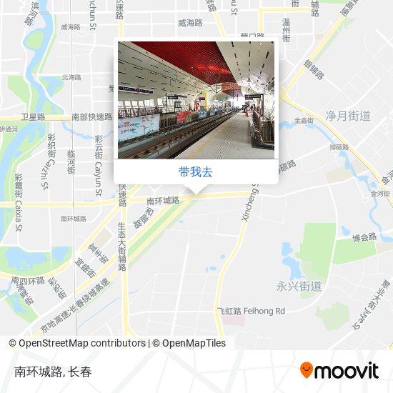 南环城路地图