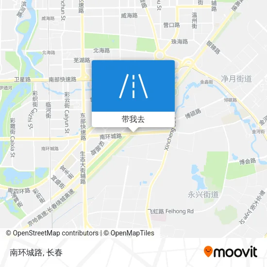 南环城路地图