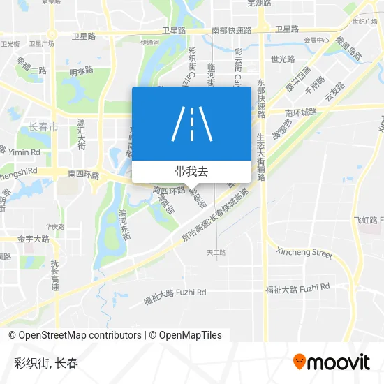 彩织街地图