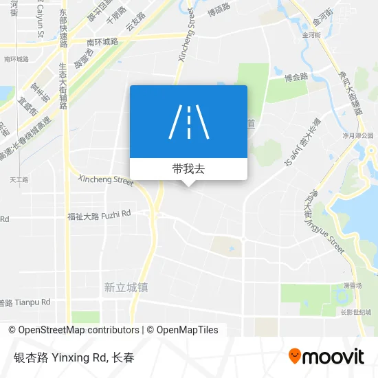 银杏路 Yinxing Rd地图
