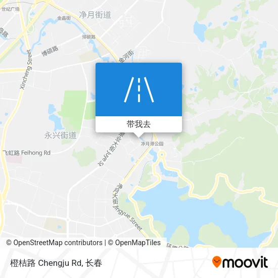 橙桔路 Chengju Rd地图