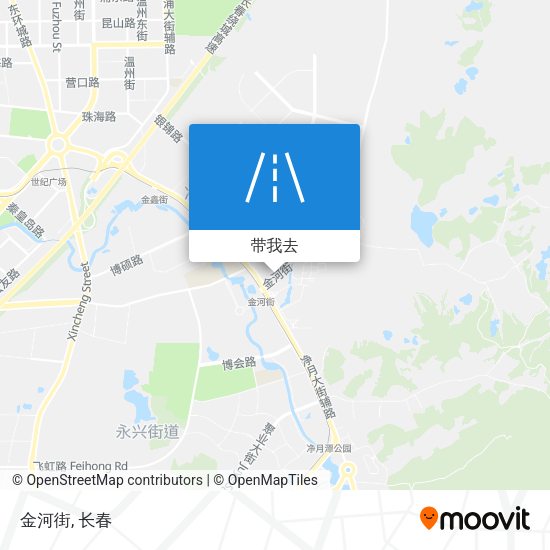 金河街地图