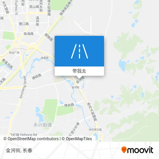 金河街地图