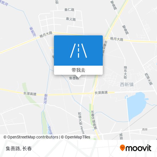 集善路地图