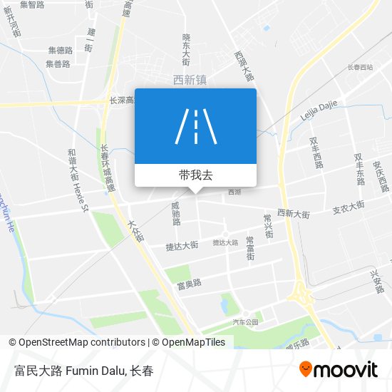 富民大路 Fumin Dalu地图