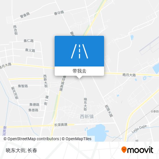 晓东大街地图