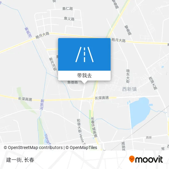 建一街地图