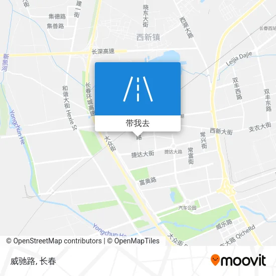 威驰路地图
