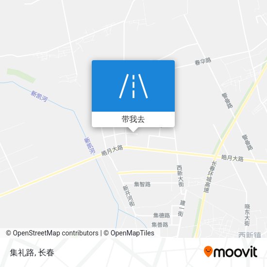 集礼路地图