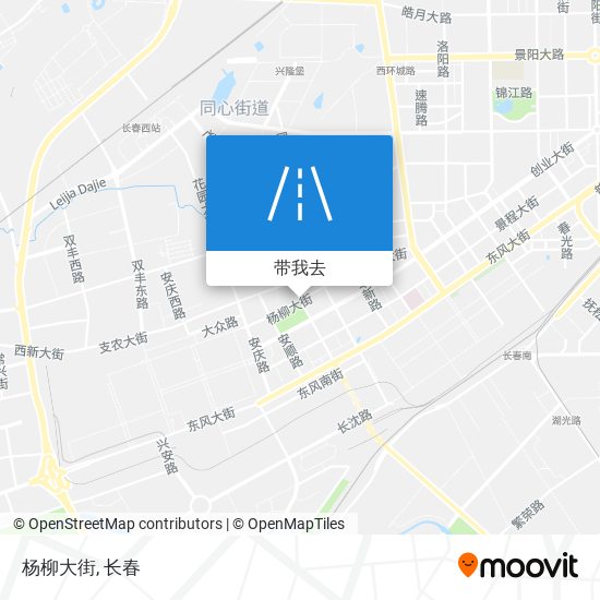 杨柳大街地图