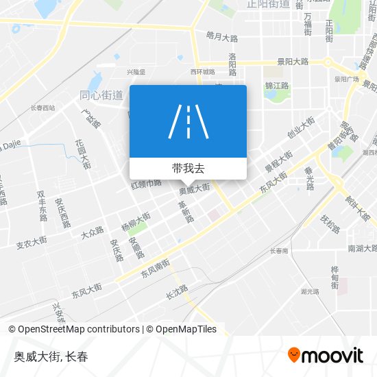 奥威大街地图