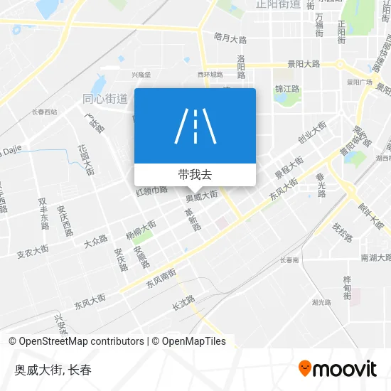奥威大街地图