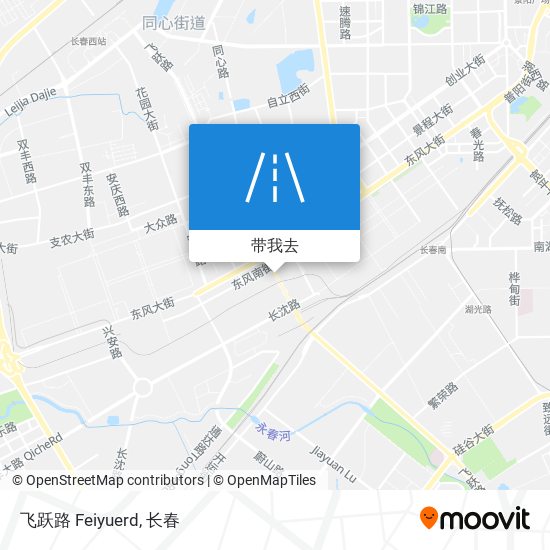 飞跃路 Feiyuerd地图